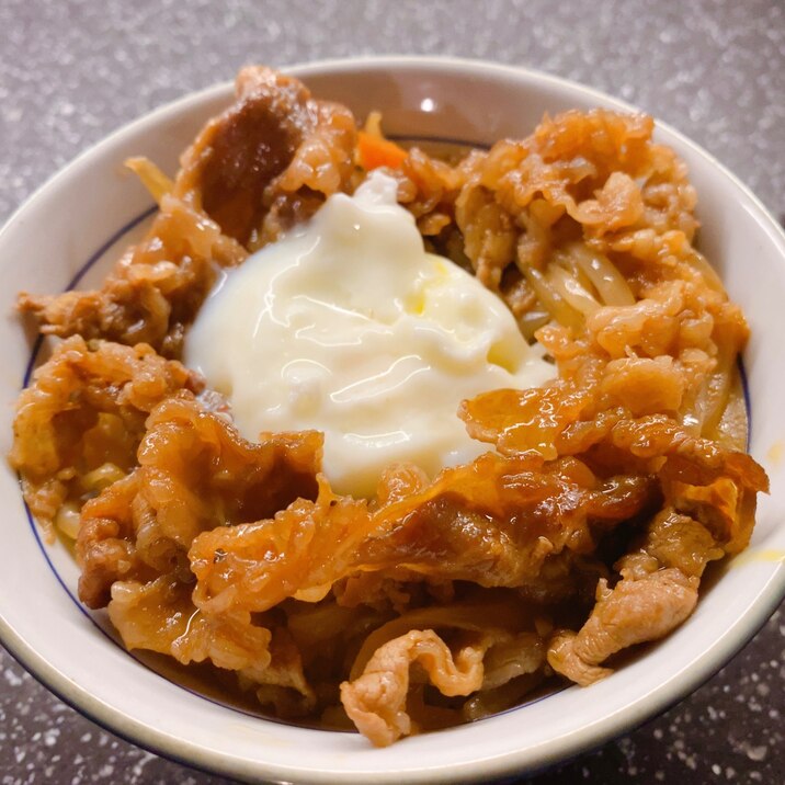 ズボら!!プルコギ風のカルビ丼ご飯